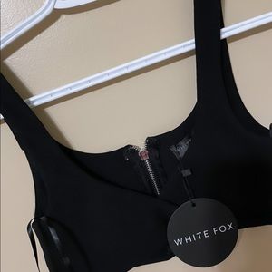 White Box Boutique Black Top